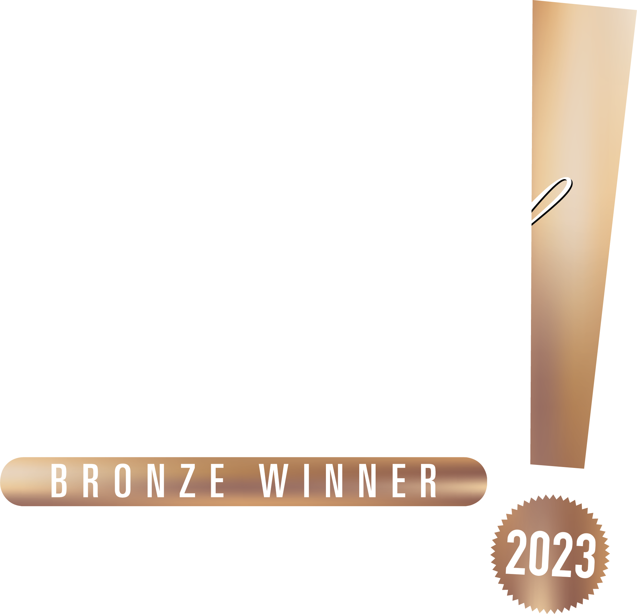 graphic with text that reads 'best of las vegas bronze winner 2023'