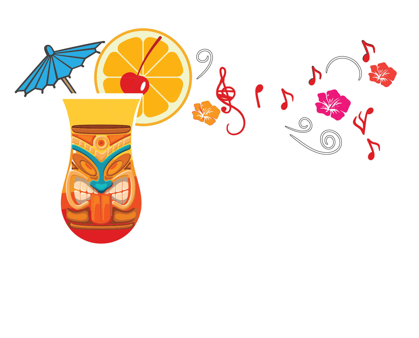 2025 Sips and Sounds Logos – Tiki