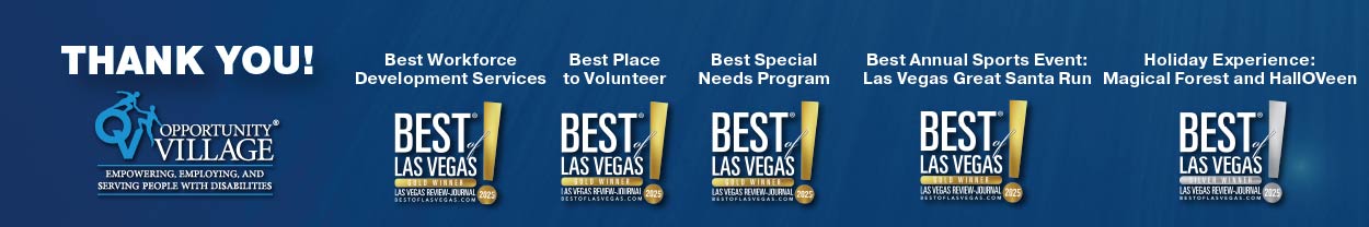 2025 Best of Las Vegas Wins- Digital banner – 320ppx by 50px – Logo and Thank you